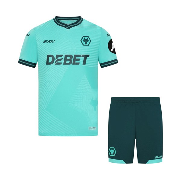 Camiseta Wolves 2ª Niño 2025/26